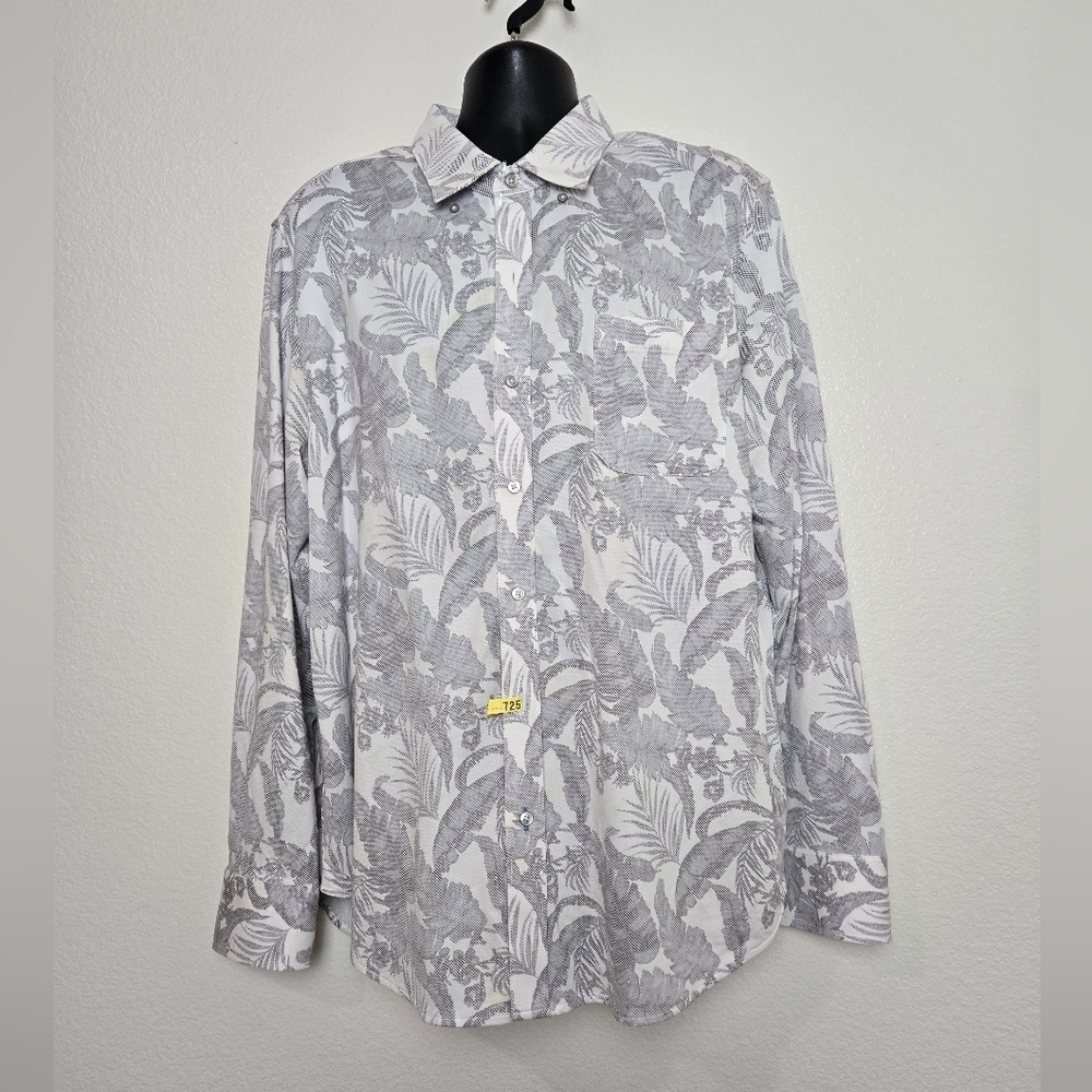 Tommy Bahama The San Lucido Stretch Button-Up Shirt size XXL $150 - Picture 2 of 16